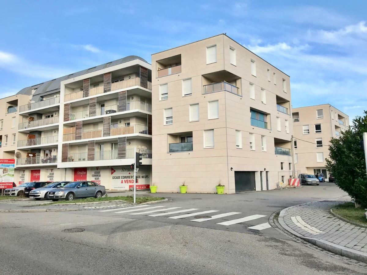 Le T2 Appartement Moderne Avec Terrasse Et Parking Strasbourg Bagian luar foto